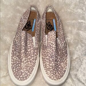 Vans White and Brown Men's or‎ women’s Sneakers